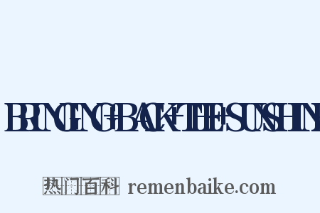 BRINGING+BACK+THE+SUNSHINE是什么意思的图片